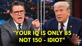 Trump Bragged About His 180 IQ — Colbert Calmly Exposed the Truth On live TV