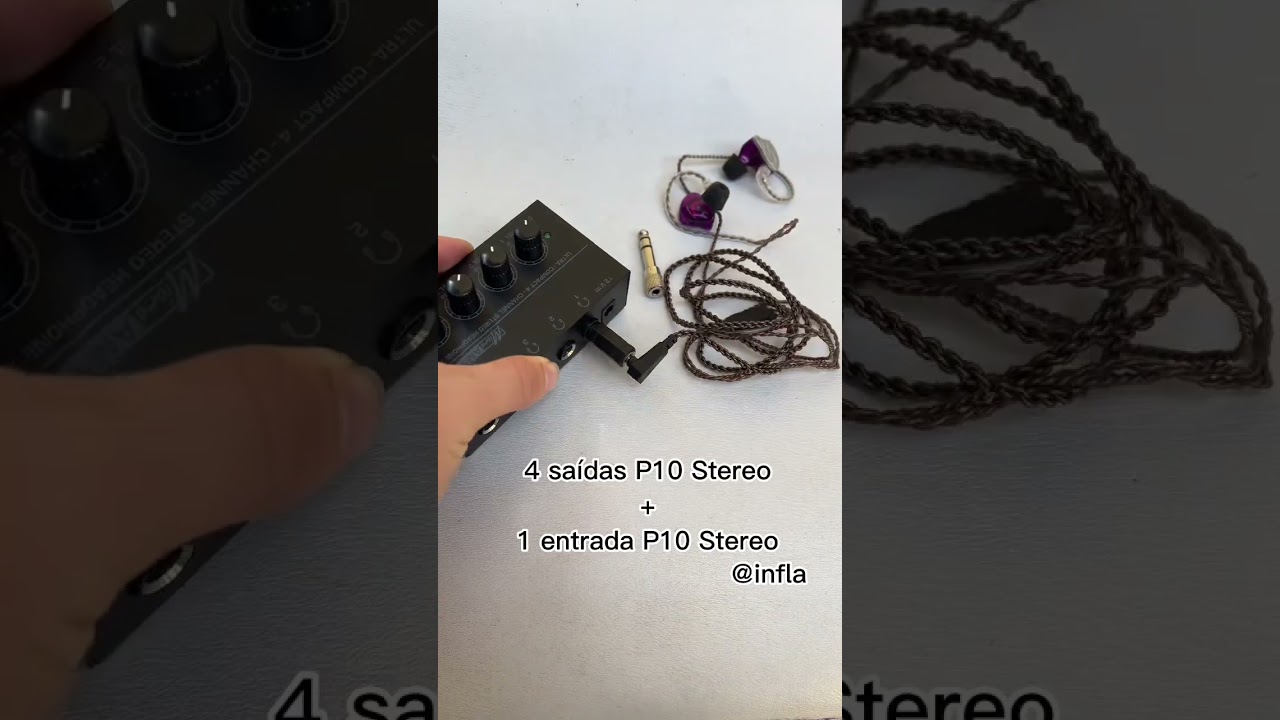 Amplificador de Fones Microamp HA400