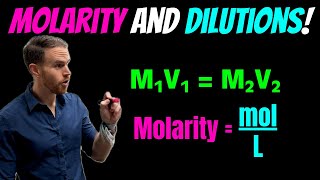 How to Calculate Molarity and Solve Dilution Problems!