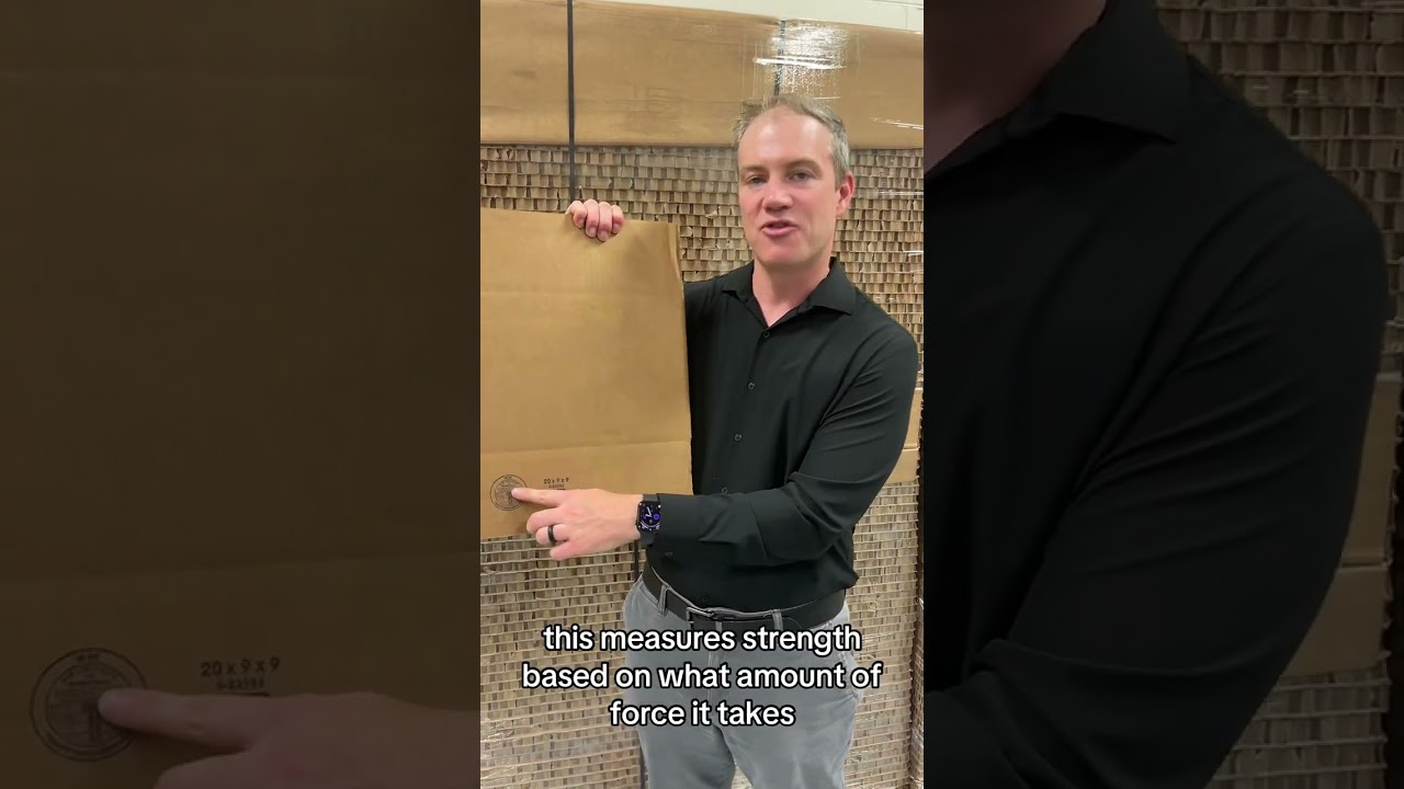 Have you heard of the Edge Crush Test? #packaging #strength #board #stack #power