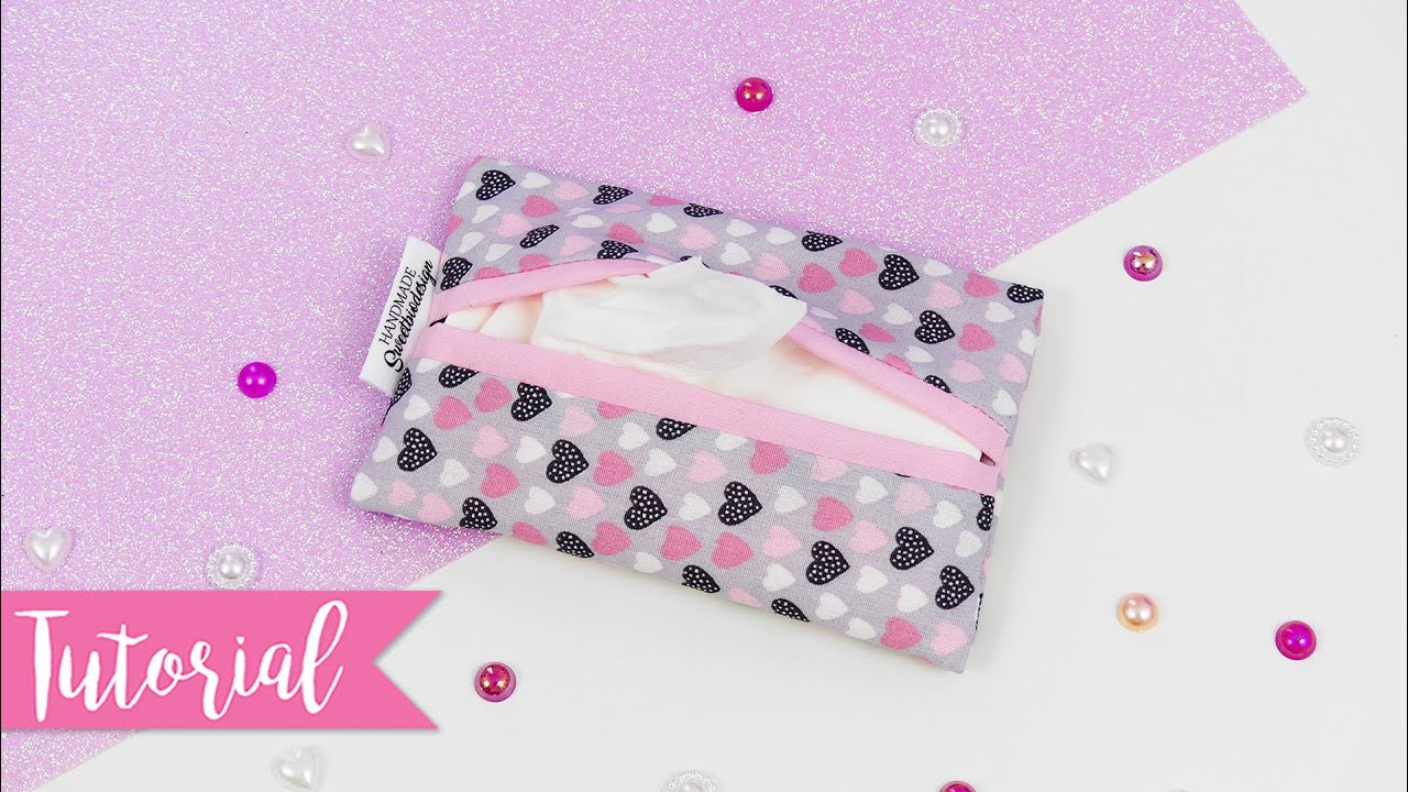 Porta fazzoletti di stoffa - Fabric Tissue Holder DIY