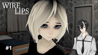 live pertama langsung main game horor?!?! | Wire Lips