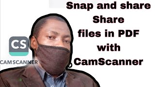Snap and Share files in PDF with CamScanner screenshot 4