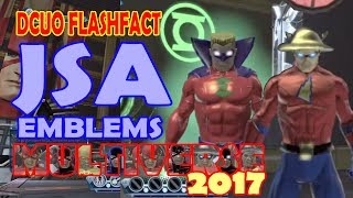 DCUO JSA Emblems
