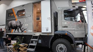 7,49t Luxus Expedition Wohnmobil 2025 Krug Expedition Project Rhino Mercedes Benz Atego 4x4