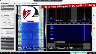 91.5 MBC Radio 2 FM ID via MS 24th Apr 2022 screenshot 2