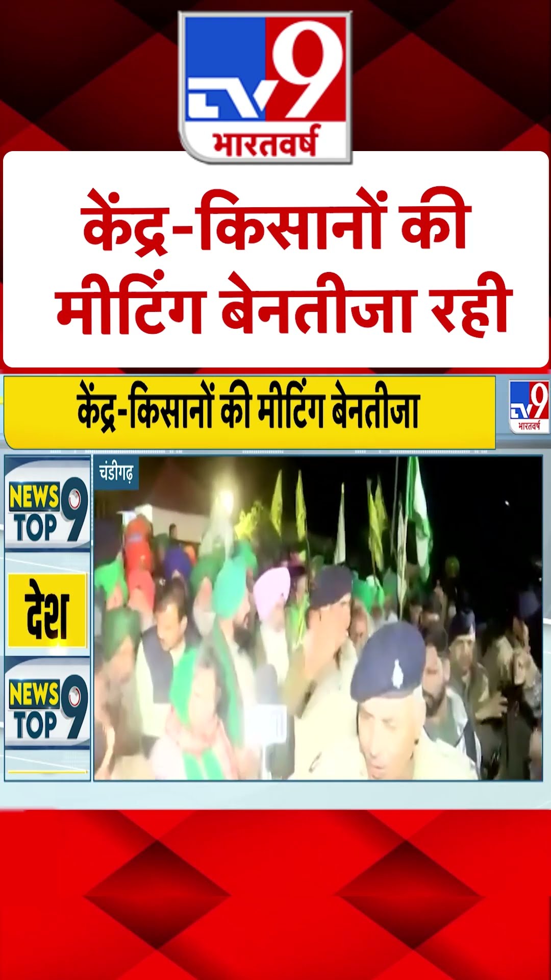 Farmer Protest: केंद्र-किसानों की मीटिंग बेनतीजा रही | #shorts