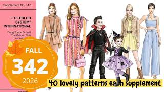 Easy Lutterloh Sewing Patterns - Fall 2026