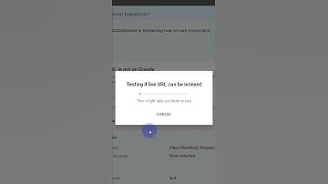 How to Index Your blog to Google Search console.