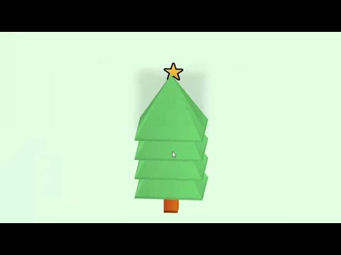 Christmas tree animation CSS only || CSS tutorial#coding #css #web