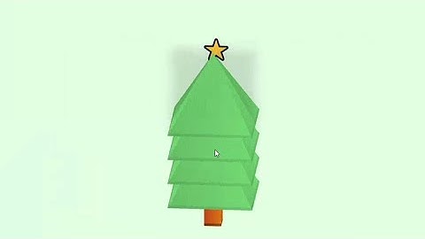 Christmas tree animation CSS only || CSS tutorial#coding #css #web