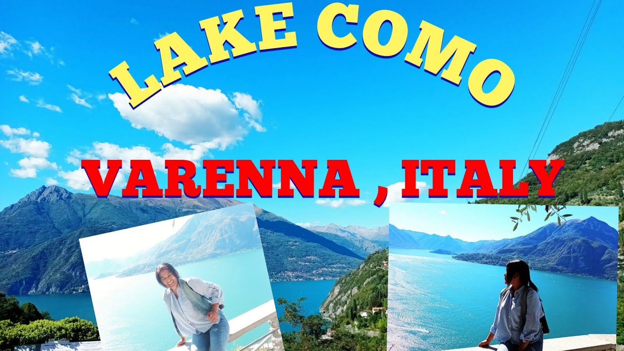 🇮🇹 One of The Most Beautiful Lake View  VARENNA, LAKE COMO Italy  