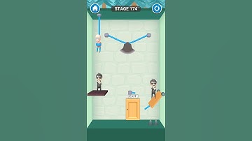 Rescue Cut Game Play Level 174 walkthrough Android and iOS #shorts
