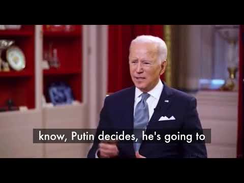 Biden vuelve a confundirse… "¿cómo hemos llegado a la situación en que Putin invade RUSIA?????"