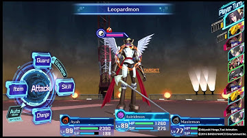 One Shot Leopardmon (Digimon Story: Cyber Sleuth)