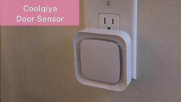 Coolqiya Door Sensor Review | Coolqiya Door Open Chime Alarm Entry Alert System