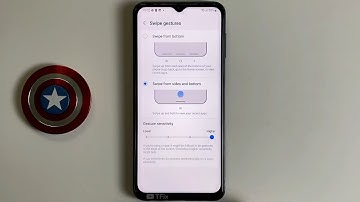Navigation bar on Samsung A23 Android 12