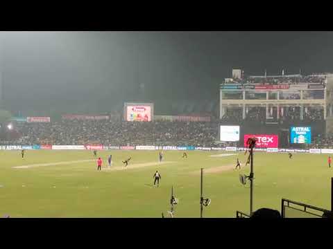 Rohit sharma six against Trent boult in jaipur