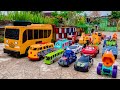 Mobil Truk 🚚 Tronton Panjang Penuh Mobil Mobilan Rc Excavator Mobil Balap Kereta Api Truk Oleng