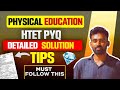 PGT HTET PHYSICAL EDUCATION PYQ DETAILED SOLUTION by KAILASH KUMAR