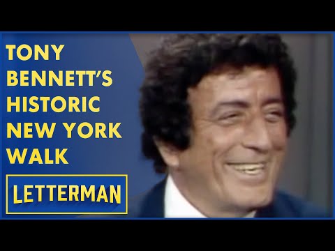 Tony Bennett Made New York History | Letterman