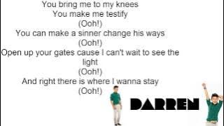 Darren Espanto - Locked out of heaven (w/ lyrics)