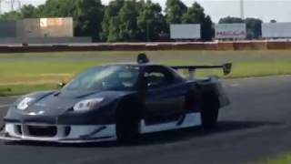 170609 高の団NSX カーボンボディ　慣熟走行