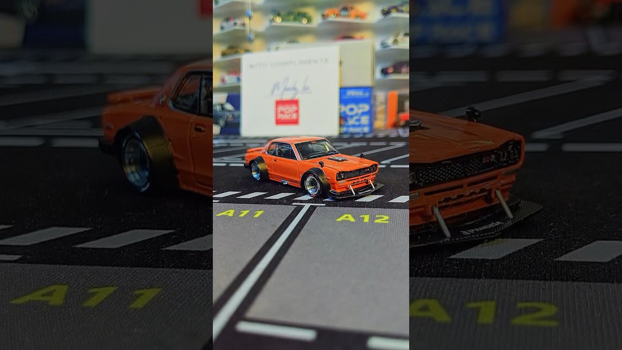 Poprace Hakosuka Skyline GT-R V8 Drift 
