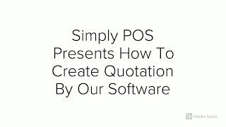 How To Create Quotation By Pos Software | Billing | Invoice | Inventory screenshot 4