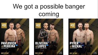 UFC 335 card builder￼ lemme cook bois  Update