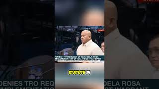 Philippines Supreme Court Upholds ICC Arrest Order vs. Senator De La Rosa #shorts