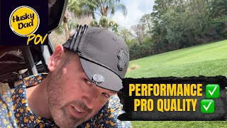 NJF Golf Hat Review | Breathable Rope Golf Cap with Tee Holder & Adjustable Fit SWEAT TEST PASSED