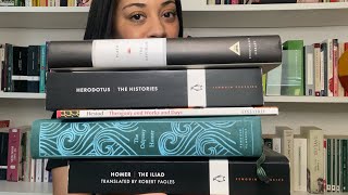 📚My University Background and All of my Ancient Greek and Roman Books 📚