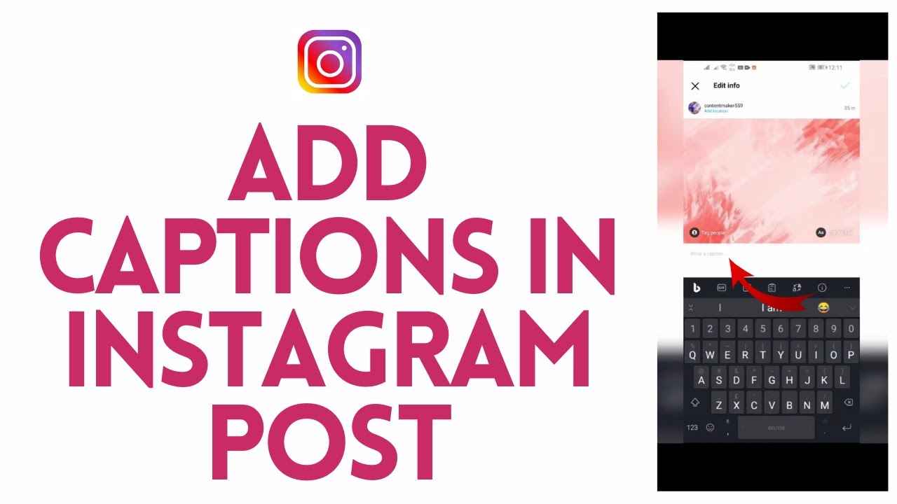 Как добавить подписи к публикациям в Instagram (БЫСТРО И ЛЕГКО!) | Вставьте подписи к публикациям...