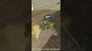 colheita de soja no fs19 screenshot 3