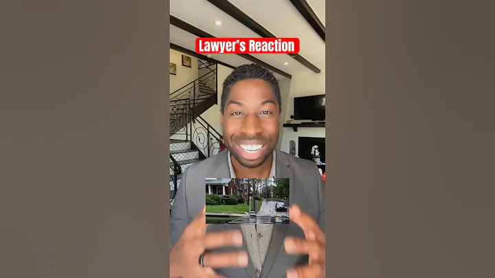 Friendly neighborhood delivery robot attempts to cross the street. Attorney Ugo Lord reacts! #shorts