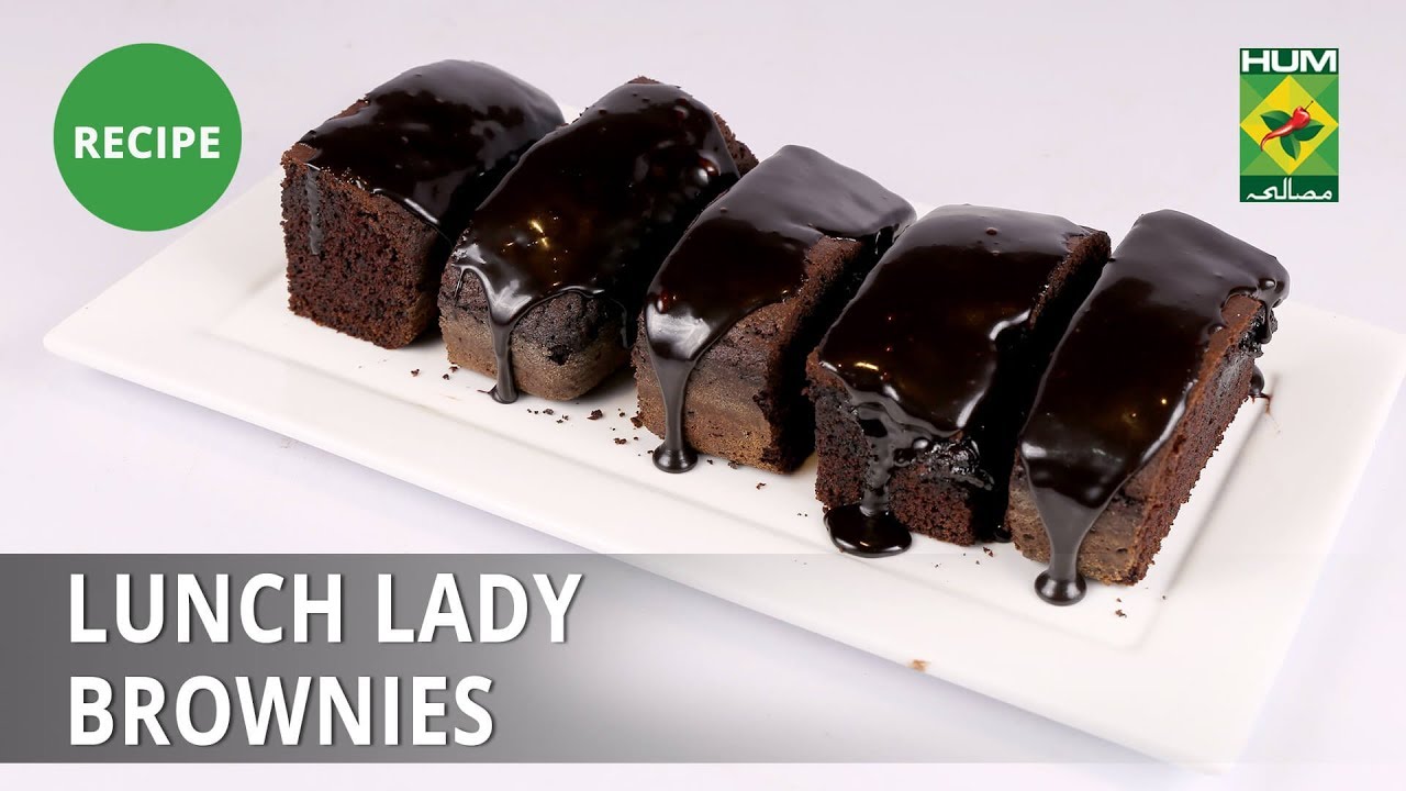 Lunch Lady Brownies Recipe | Mehboob's Kitchen | Mehboob Khan | Dessert