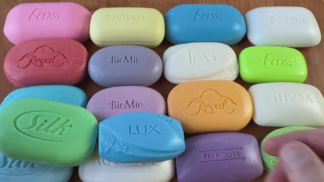 ASMR / Soap opening Haul no talking no music | Leisurely unpacking soap