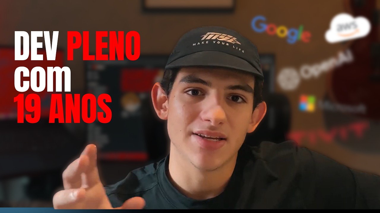 Do 0 ao DEV PLENO com 19 anos! (como consegui?)