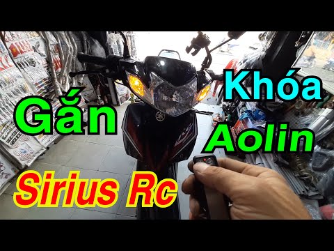 Video Lắp Khóa Chống Trộm Aolin Cho Xe Sirius An Toàn Dễ Sử... - youtube