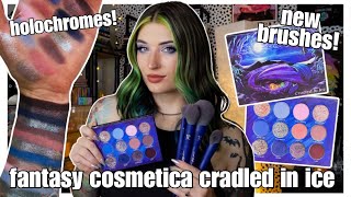 Fantasy Cosmetica Cradled In Ice Collection | Tutorial + Swatches