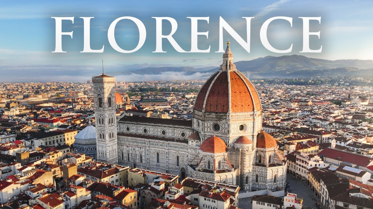 FLORENCE by drone | Cinematic 4k