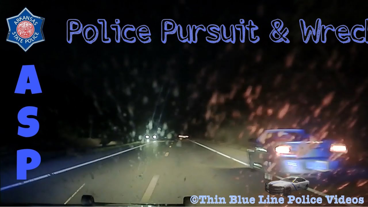 Dash Cam: Arkansas State Police Chase & Wreck Without Pit Maneuver ...