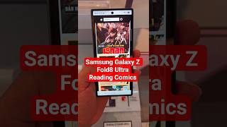 Samsung Galaxy Z Fold8 Ultra Reading Comics #technology #tech