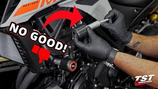 Fixing the Damage from our MT-03 Lowside Crash