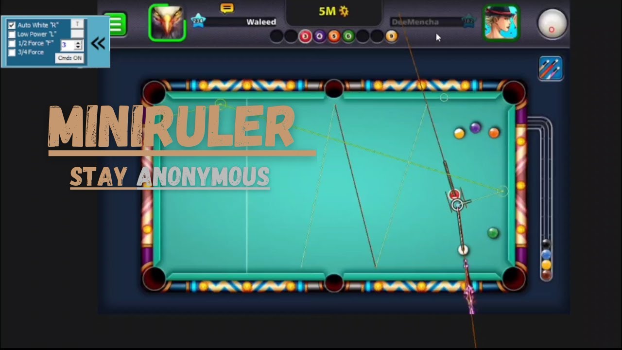 Mini Ruler – The Ultimate 8 Ball Pool Tool! - 8BP Web Gameplay