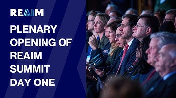 Opening session of REAIM 15/2 | REAIM 2023