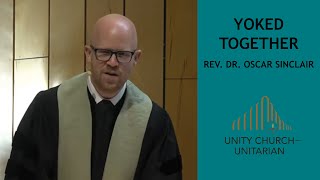Yoked Together, Sunday, October 26, 2025, 9:00 a.m. CDT