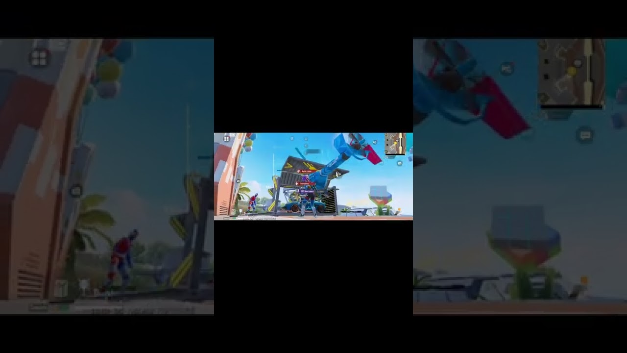 Helicopter In Cheer Park With Lamborghini Aventador Svj Blue 