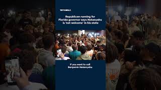 Republican Candidatein Florida Criticises Netanyahu